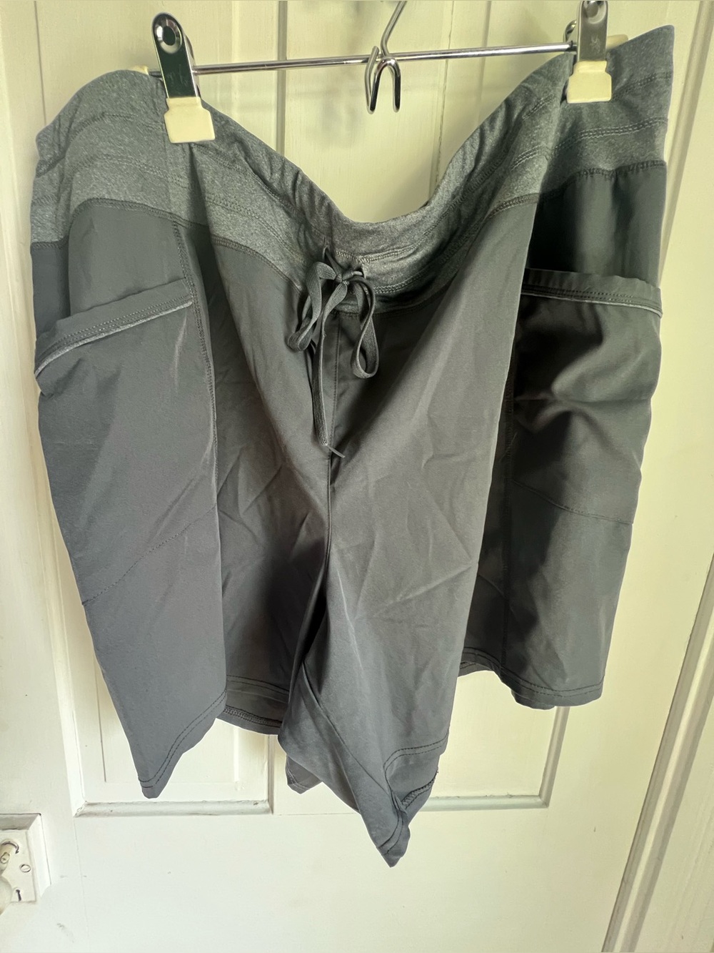 RBX Women's Athletic Shorts in Charcoal Gray size 3XL